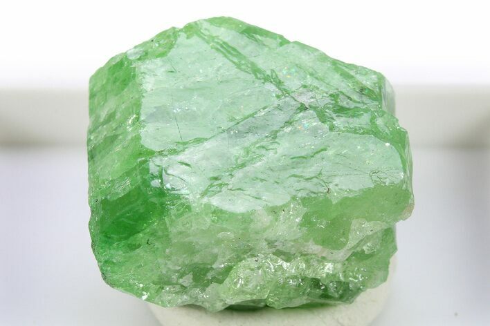 Lustrous Tsavorite Garnet Specimen - Tanzania #273709